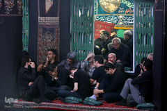 مراسم عزاداری روز تاسوعا در حسینیه سادات اخوی