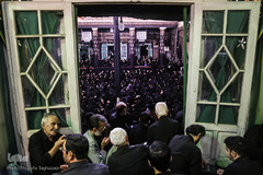 مراسم عزاداری روز تاسوعا در حسینیه سادات اخوی
