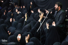 مراسم عزاداری روز تاسوعا در حسینیه سادات اخوی