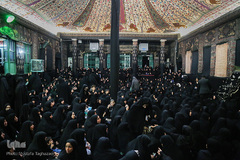 مراسم عزاداری روز تاسوعا در حسینیه سادات اخوی