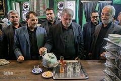 مراسم عزاداری روز تاسوعا در حسینیه سادات اخوی
