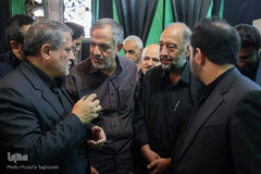 مراسم عزاداری روز تاسوعا در حسینیه سادات اخوی