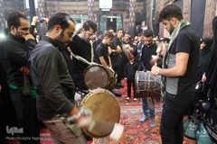 مراسم عزاداری روز تاسوعا در حسینیه سادات اخوی
