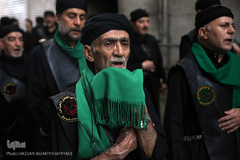 مراسم عزاداری تاسوعای حسینی در بازار تهران