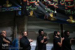 مراسم عزاداری تاسوعای حسینی در بازار تهران