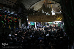 مراسم عزاداری تاسوعای حسینی در بازار تهران