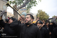 مراسم عزاداری تاسوعای حسینی در بازار تهران