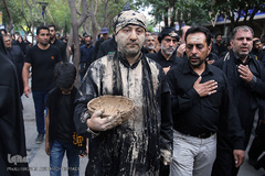 مراسم عزاداری تاسوعای حسینی در بازار تهران