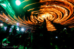 آیین مشعل گردانی عراقی ها در شب عاشورای حسینی