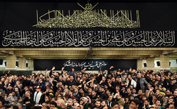 عزاداری شب عاشورای حسینی در حسینیه امام خمینی(ره)