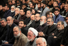 عزاداری شب عاشورای حسینی در حسینیه امام خمینی(ره)