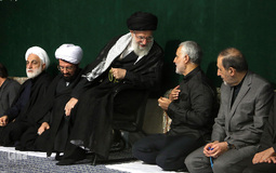 عزاداری شب عاشورای حسینی در حسینیه امام خمینی(ره)