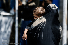 آیین عاشورایی «گِل مالی» لرستانی های مقیم تهران
