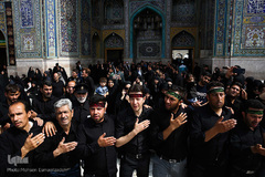 عاشورای حسینی در حرم امام رضا(ع)