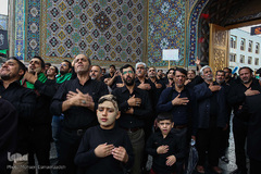 عاشورای حسینی در حرم امام رضا(ع)