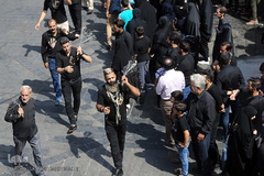 عزاداری عاشورای حسینی در حرم مطهر حضرت عبدالعظیم حسنی (ع)