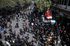 عزاداری عاشورای حسینی در حرم مطهر حضرت عبدالعظیم حسنی (ع)