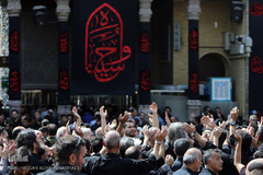 مراسم عزاداری عاشورای حسینی در حرم مطهر حضرت عبدالعظیم حسنی (ع)