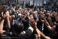 مراسم عزاداری عاشورای حسینی در حرم مطهر حضرت عبدالعظیم حسنی (ع)