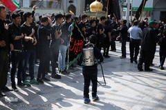 مراسم عزاداری عاشورای حسینی در حرم مطهر حضرت عبدالعظیم حسنی (ع)