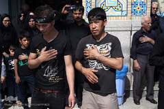 مراسم عزاداری عاشورای حسینی در حرم مطهر حضرت عبدالعظیم حسنی (ع)