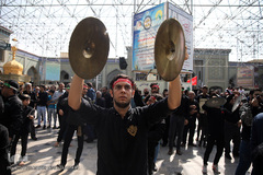 مراسم عزاداری عاشورای حسینی در حرم مطهر حضرت عبدالعظیم حسنی (ع)