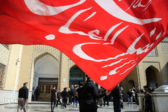 مراسم عزاداری عاشورای حسینی در حرم مطهر حضرت عبدالعظیم حسنی (ع)