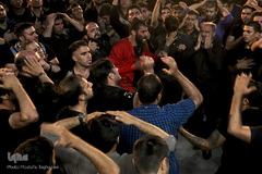 مراسم خیمه سوزان عصر عاشورا در میدان امام حسین(ع) تهران