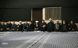 مراسم عزاداری شام غریبان در حسینیه امام خمینی(ره)