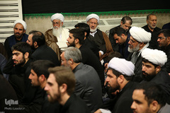 مراسم عزاداری شام غریبان در حسینیه امام خمینی(ره)
