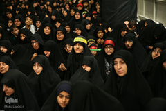 مراسم عزاداری شام غریبان در حسینیه امام خمینی(ره)