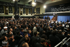 مراسم عزاداری شام غریبان در حسینیه امام خمینی(ره)