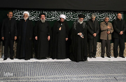 مراسم عزاداری شام غریبان در حسینیه امام خمینی(ره)