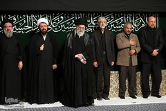 مراسم عزاداری شام غریبان در حسینیه امام خمینی(ره)