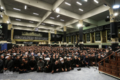 مراسم عزاداری شام غریبان در حسینیه امام خمینی(ره)