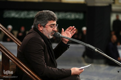 مراسم عزاداری شام غریبان در حسینیه امام خمینی(ره)