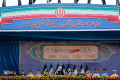 رژه بزرگ نیروهای مسلح در تهران