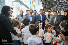 مراسم آغاز سال تحصیلی جدید و به صدا درآمدن زنگ اول مهر در مهدهای کودک