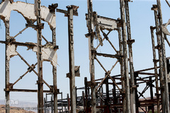 محله فولادی از مناطق زلزله زده شهرستان سرپل ذهاب، ۱۰ماه پس از زلزله