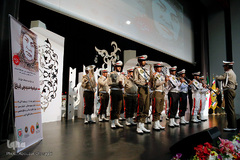 مراسم رونمایی از سردیس مرضیه حدیدچی (دباغ)