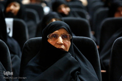 مراسم رونمایی از سردیس مرضیه حدیدچی (دباغ)