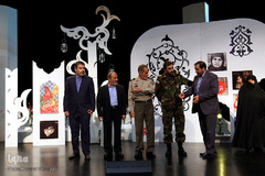 مراسم رونمایی از سردیس مرضیه حدیدچی (دباغ)
