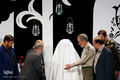مراسم رونمایی از سردیس مرضیه حدیدچی (دباغ)