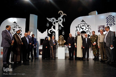 مراسم رونمایی از سردیس مرضیه حدیدچی (دباغ)