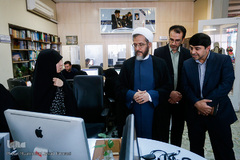 بازدید حجت الاسلام و المسلمین احمد مازنی از خبرگزاری ایکنا