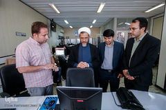 بازدید حجت الاسلام و المسلمین احمد مازنی از خبرگزاری ایکنا