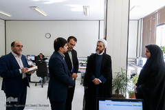 بازدید حجت الاسلام و المسلمین احمد مازنی از خبرگزاری ایکنا