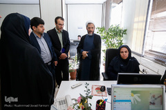 بازدید حجت الاسلام و المسلمین احمد مازنی از خبرگزاری ایکنا