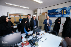 بازدید حجت الاسلام و المسلمین احمد مازنی از خبرگزاری ایکنا