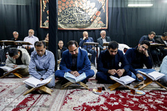 افتتاح جلسه قرآن دارالقرآن بیت الزهرا